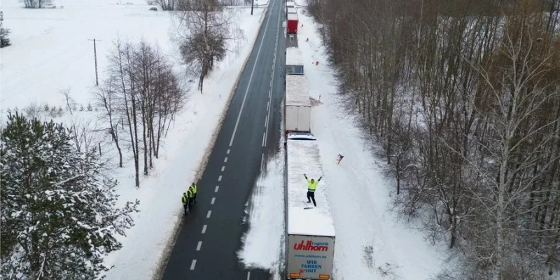 Щось пішло не&nbsp;так. Польські перевізники не&nbsp;збираються розблоковувати кордон з&nbsp;Україною на&nbsp;свята