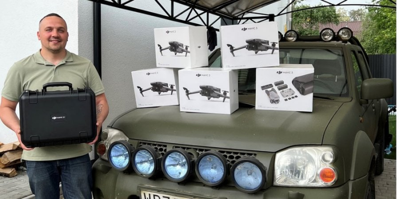 Збір&nbsp;NV на&nbsp;дрон для артилерії 110 ОМБр завершено