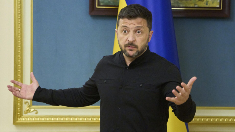 Зеленский опозорил свою жену в Вене